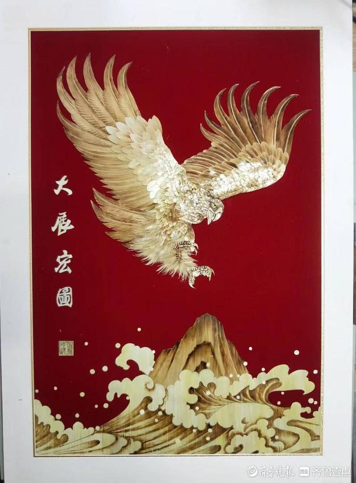 山東手造丨麥秸畫守護者劉成峰:讓麥秸畫成為臨邑的藝術名片